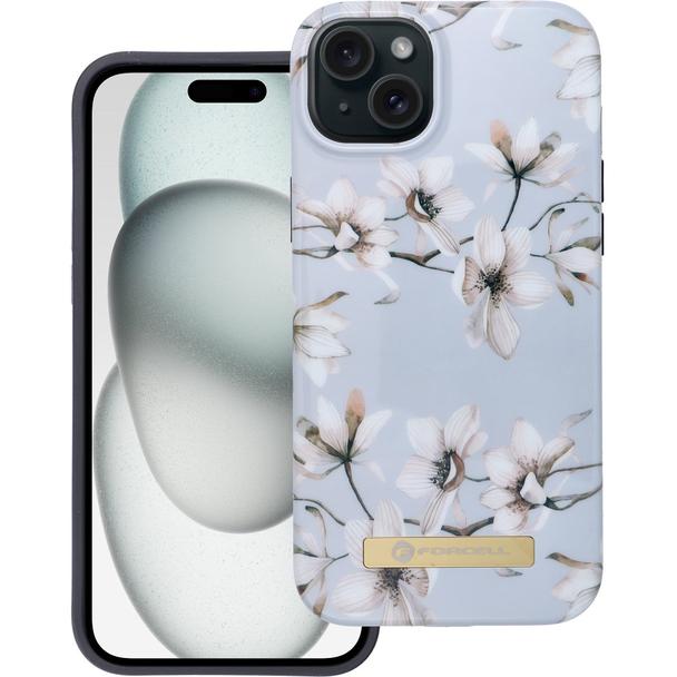 Etui na iPhone 15 PLUS Forcell F-Protect Mirage zgodne z MagSafe spring flowers