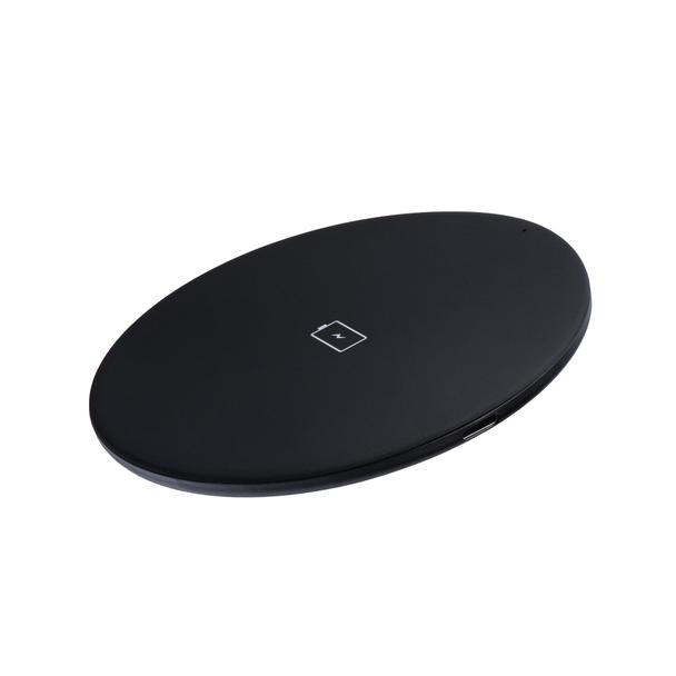 Ładowarka indukcyjna Forcell F-Energy Qi QC 15W + kabel USB C do USB A czarna