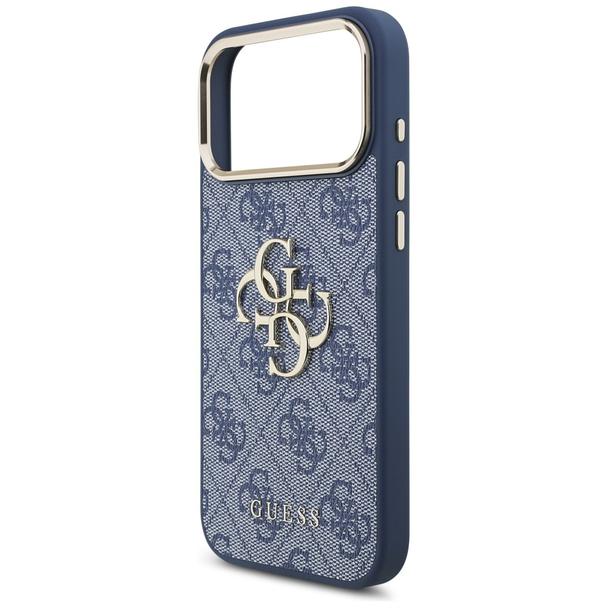 GUESS futerał do IPHONE 18 Pro Max/17 Pro Max (Big Classic Logo 4G) niebieski