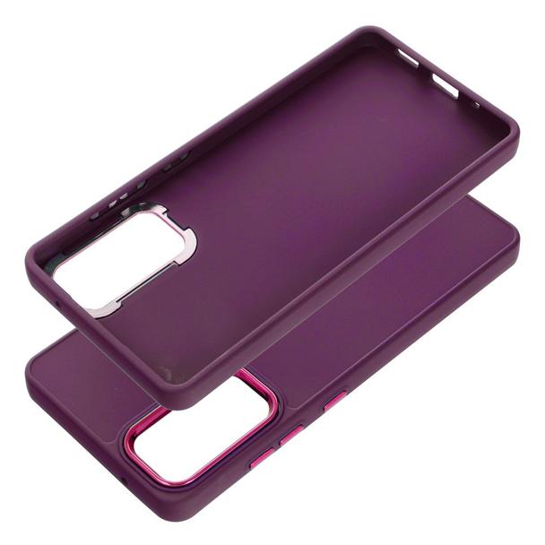 Futerał do Samsung S20 FE / S20 FE 5G Frame fioletowy