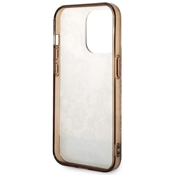 GUESS futerał do IPHONE 14 Pro Max GUHCP14XHGPLHC (IML Electro Cam TDJ) ochra