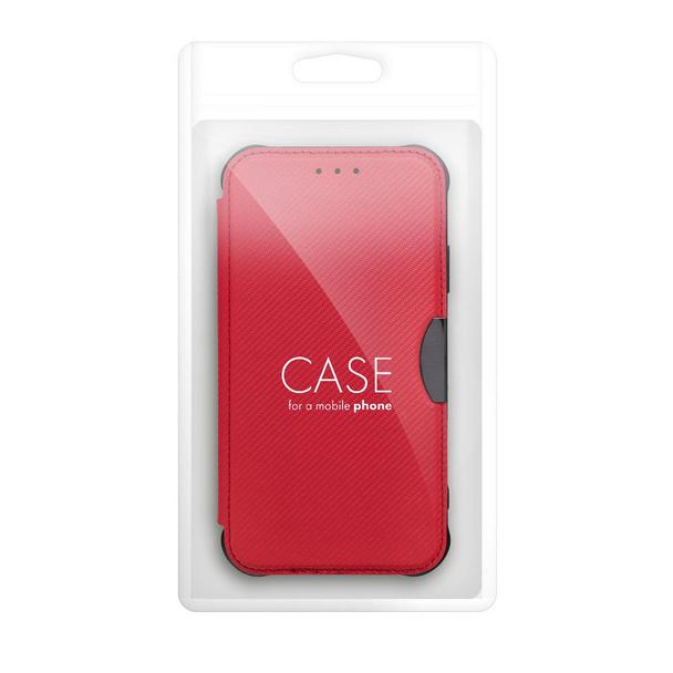 Etui z klapką na Samsung A17 5G Razor Book czerwone