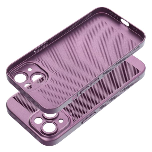 Futerał do iPhone 15 Breezy fioletowy