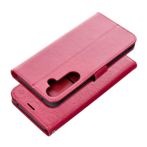 Etui z klapką na Samsung A35 5G Mezzo Book mandala magenta
