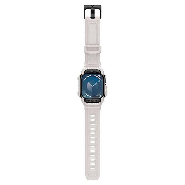 SPIGEN futerał RUGGED ARMOR "PRO" do APPLE Watch 10 (46 mm) dune beige