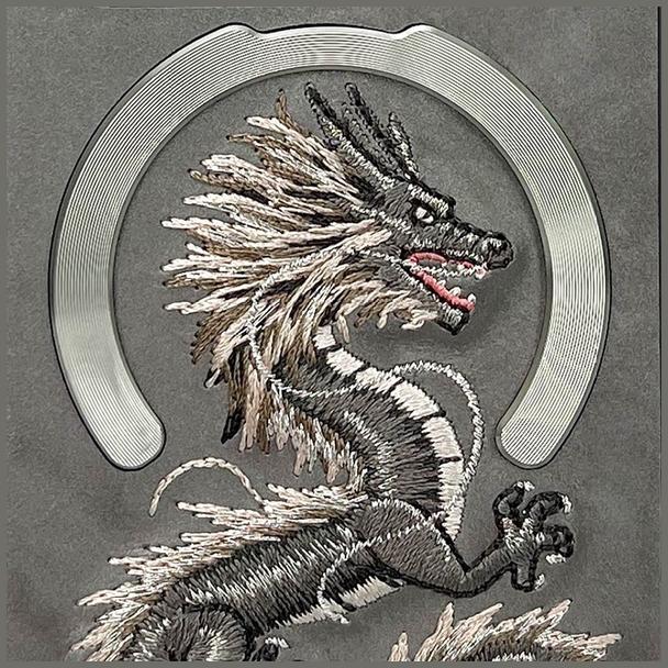 NIMMY futerał DRAGON kompatybilny z MagSafe do IPHONE 16 Pro szary