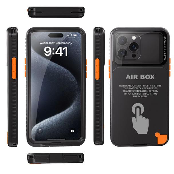 Futerał do Airbox 6.7 Shellbox wodoodporny czarny