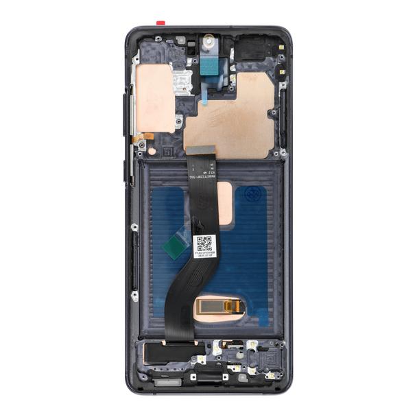 Wyświetlacz LCD do SAMSUNG S20 Plus Black SOFT OLED z ramka