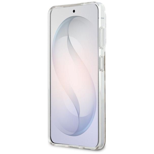 GUESS futerał do SAMSUNG S26 GUHMS26SHLEGTGLW (Magnetic IML Leopard Print Triangle) brązowy