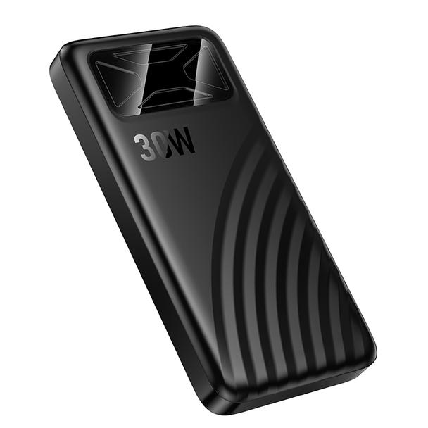 Powerbank 10000 mAh QC PD 30W 3A Hoco Q42 czarny