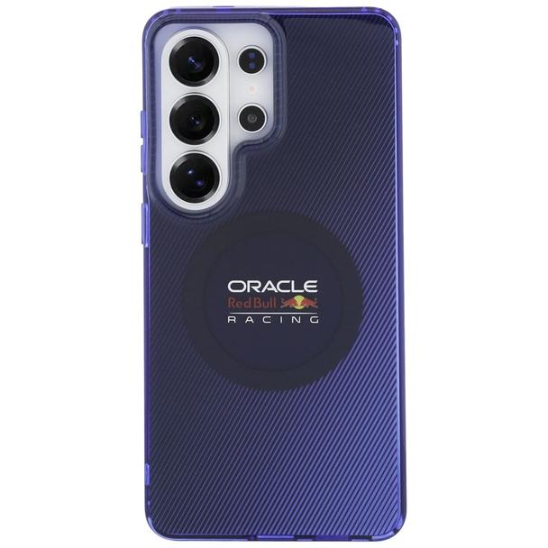 RED BULL futerał do SAMSUNG S26 Ultra RBHMS26L24HGDSV (Magnetic Double Layer PC Blended Lines) navy