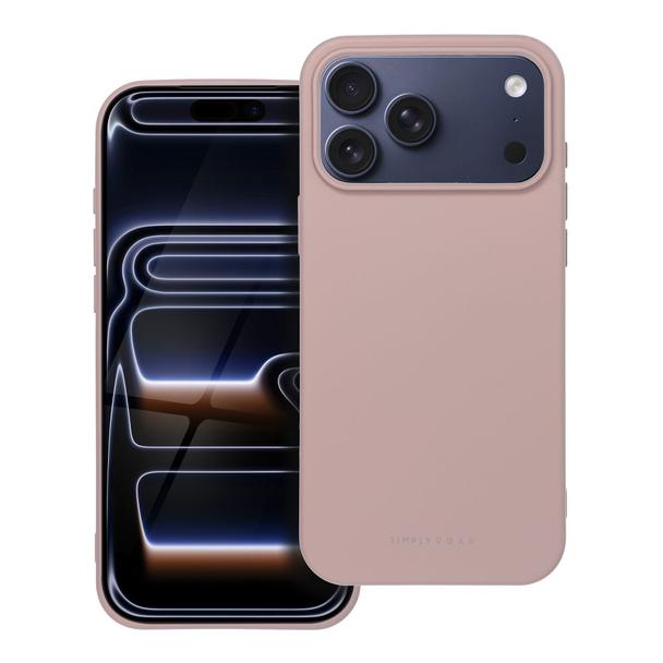 ROAR futerał SPACE do IPHONE 17 Pro Max pudrowy róż