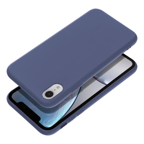 Futerał do iPhone XR Matt niebieski