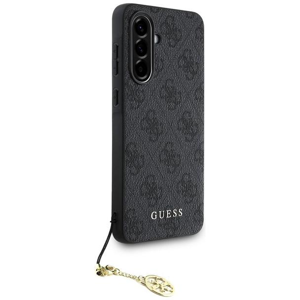 GUESS futerał do SAMSUNG A56 GUHCSA56GF4GGR (PU 4G Charm) czarny