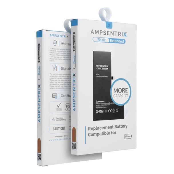 AmpSentrix Basic bateria do iPhone XS Max (zwiększona pojemność 3700 mAh)
