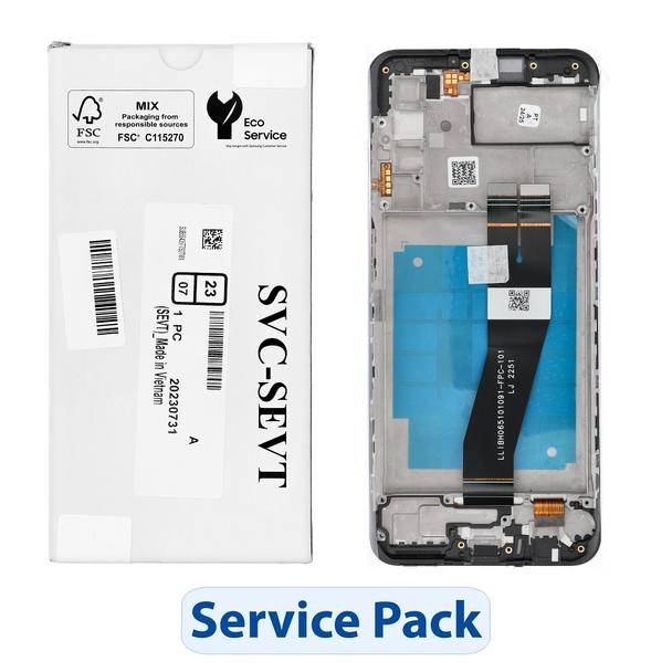 ServicePack Wyświetlacz LCD SAMSUNG A03s A037G GH81-21233A