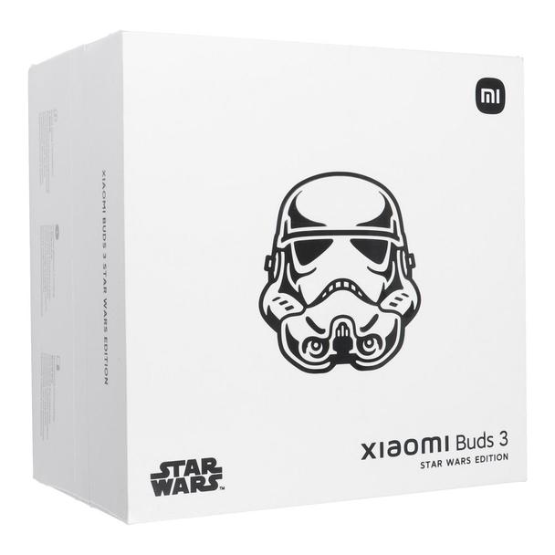 Słuchawki bezprzwodowe douszne TWS Xiaomi Buds 3 Star Wars Edition białe