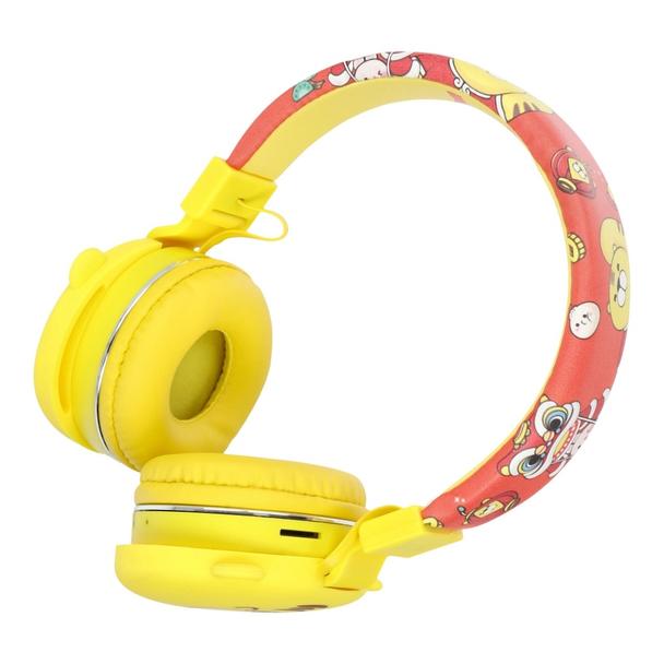 Słuchawki nagłowne bezprzewodowe / bluetooth JELLIE MONSTER Deman YLFS-05BT zółte