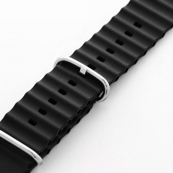 Pasek do zegarka 22 mm Titmo Strap S2 silicone czarny