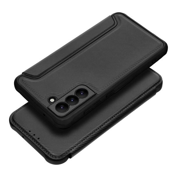 Etui z klapką na Samsung S21 FE Razor Book czarne