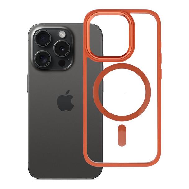ROAR futerał MAG BUMPER kompatybilny z MagSafe do IPHONE 15 Pro pomarańczowy