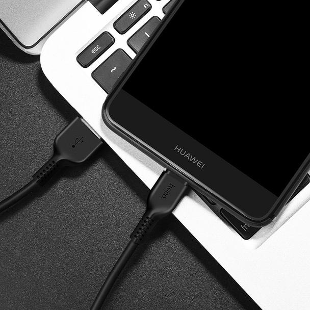 Kabel USB A do USB C Hoco 1 m X13 czarny