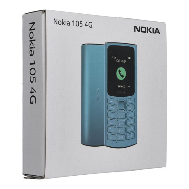 Telefon komórkowy Nokia 105 2021 Dual SIM 4G niebieski