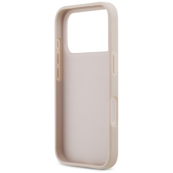 GUESS futerał do IPHONE 17 Pro GUHCP17LP4TPP (4G Double Card Triangle) różowy