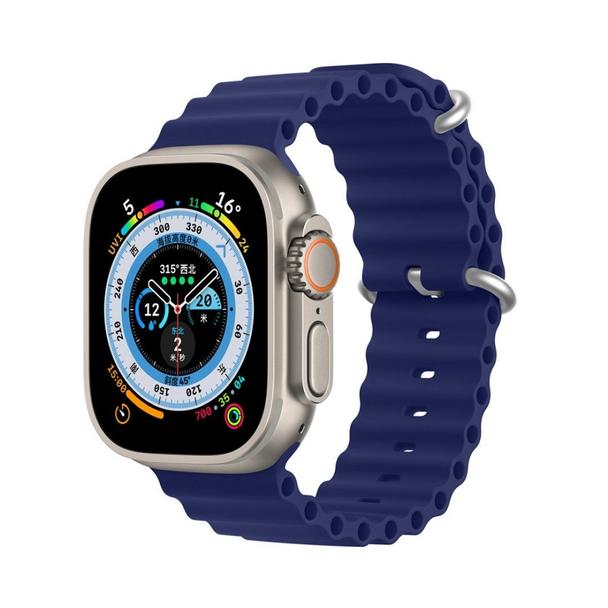 DUX DUCIS pasek OCEAN WAVE silikonowy do Apple Watch 38 / 40 / 41 mm niebieski