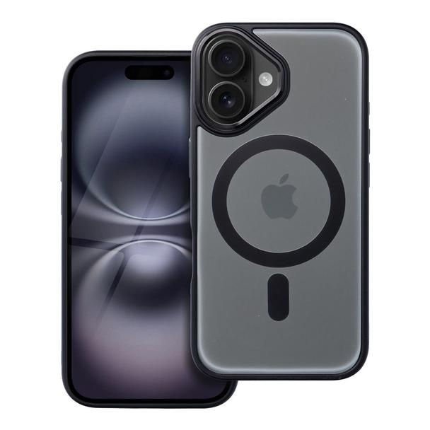 Futerał MATTE MAG COVER kompatybilny z MagSafe do IPHONE 16 czarny
