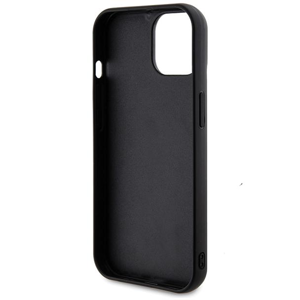GUESS futerał do IPHONE 13 / 14 / 15 GUHCP15SPSFDGSK (Sequin Script Metal) czarny