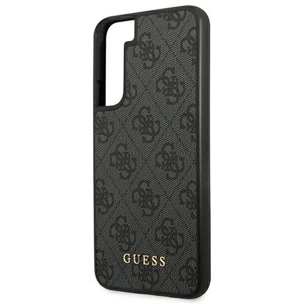 GUESS futerał do SAMSUNG S22 GUHCS22SG4GFGR (4G Metal Gold Logo) szary