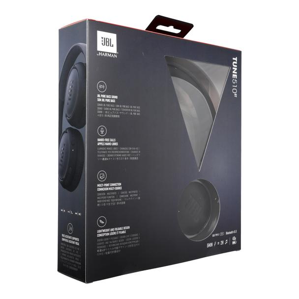 Słuchawki bezprzewodowe nauszne JBL Tune 510BT czarne