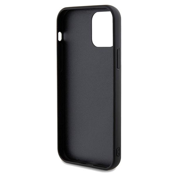 GUESS futerał do IPHONE 12 / 12 Pro GUHCP12MPSFDGSK (Sequin Script Metal) czarny