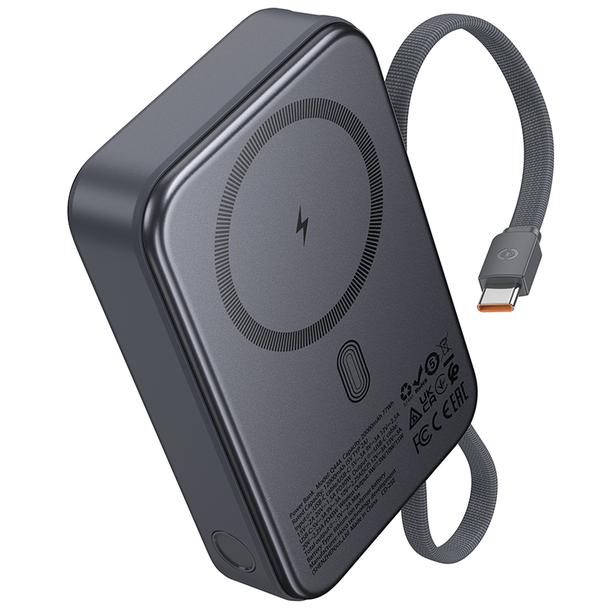 Powerbank Hoco 20000 mAh zgodny z MagSafe QC PD 45W Q44A czarny