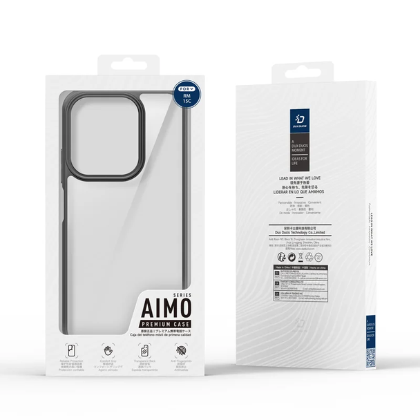 DUX DUCIS futerał AIMO do REDMI 15C (173mm) czarny