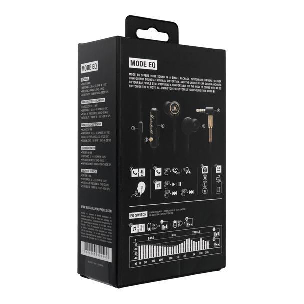 Słuchawki przewodowe douszne Jack 3,5 mm Marshall EQ złoto czarne