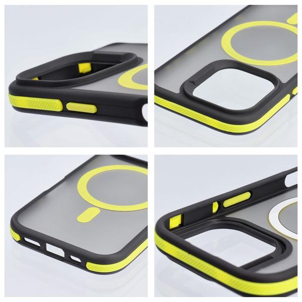 Futerał do iPhone 16 PRO MAX Neo zgodny z MagSafe żółty