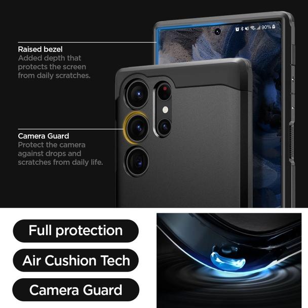 SPIGEN futerał TOUGH ARMOR do SAMSUNG S23 Ultra black