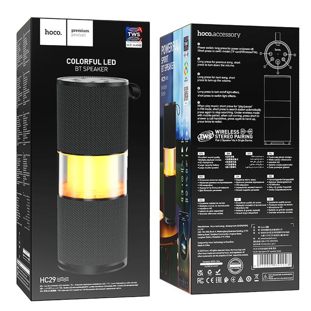 Głośnik bluetooth 7,5W 3h Hoco HC29 czarny