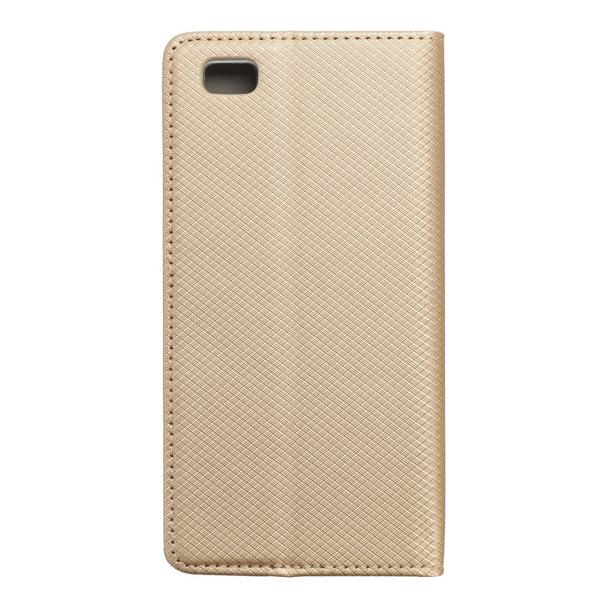 Kabura SMART CASE Book do HUAWEI P8 Lite  złoty