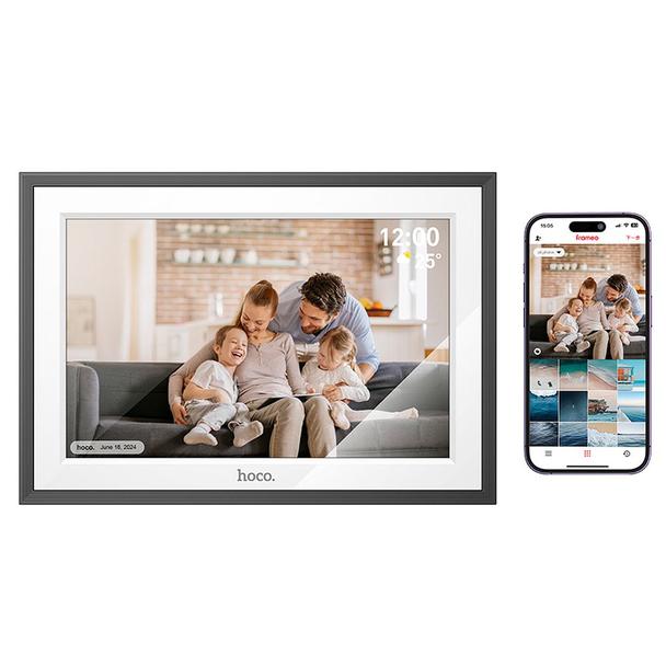 Ramka cyfrowa na zdjęcia Hoco 10,1" 1GB / 32 GB HI13 czarna