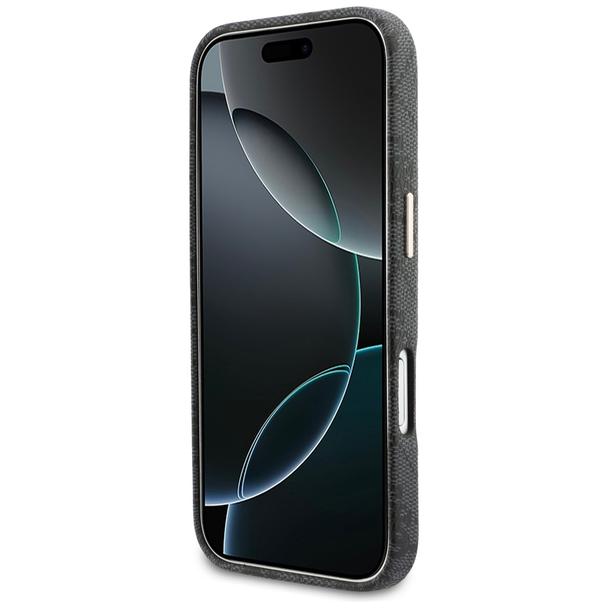 GUESS futerał do IPHONE 17 kompatybilny z MagSafe GUHMP17S5P4FWMSK (PU FW 4G Script) czarny