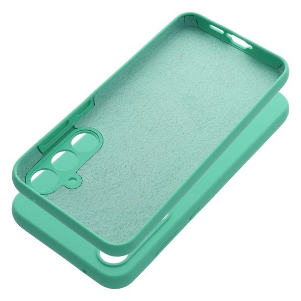 Futerał do Samsung A55 5G Silicone 2mm miętowy