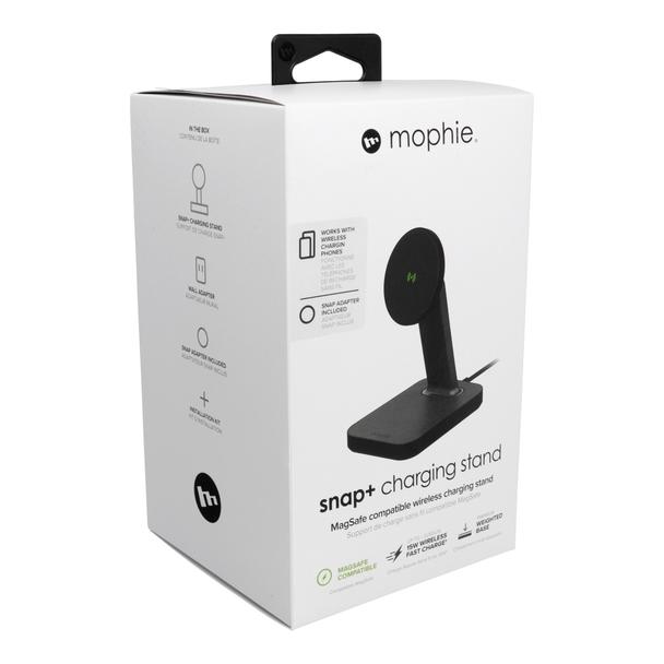 Ładowarka indukcyjna Mophie 15W zgodna z MagSafe Snap+ czarna