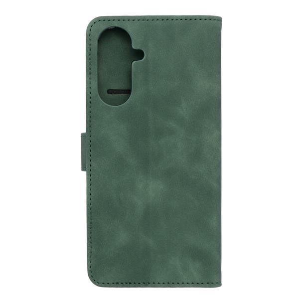 Etui z klapką na Samsung A17 Tender Book zielone