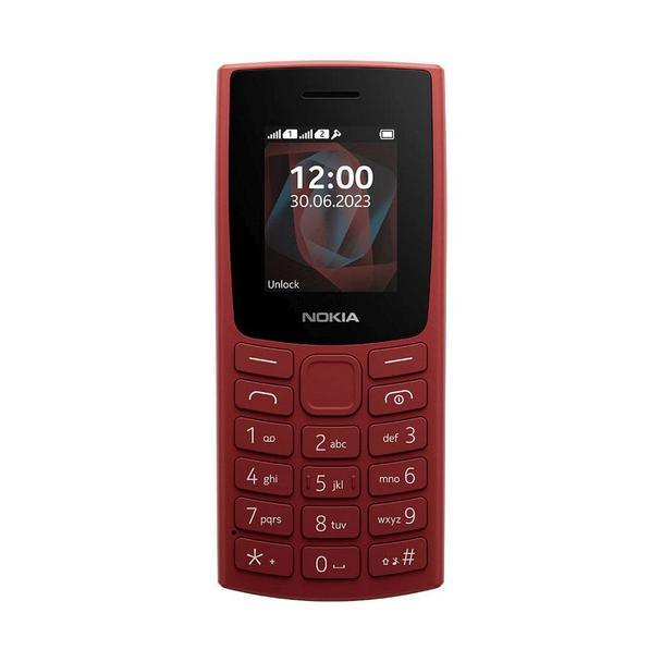 NOKIA telefon komórkowy 105 TA-1557 DS czerwony