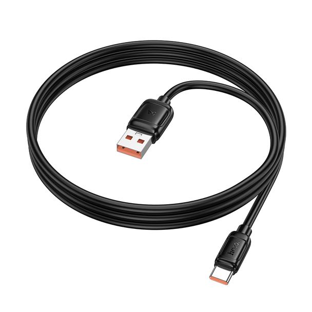 Kabel USB A do USB C Hoco PD 5A 100W 1 m X115 czarny