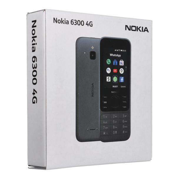 Telefon komórkowy Nokia 6300 Dual Sim 4G czarny