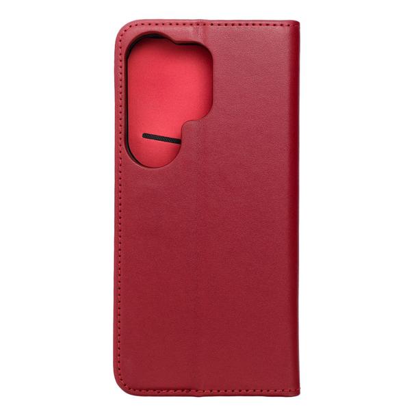 Etui z klapką na Samsung S26 ULTRA Smart Pro Book skórzane bordowe